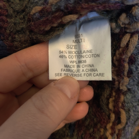 Handknit Woolrich Sweater - Picture 5 of 5